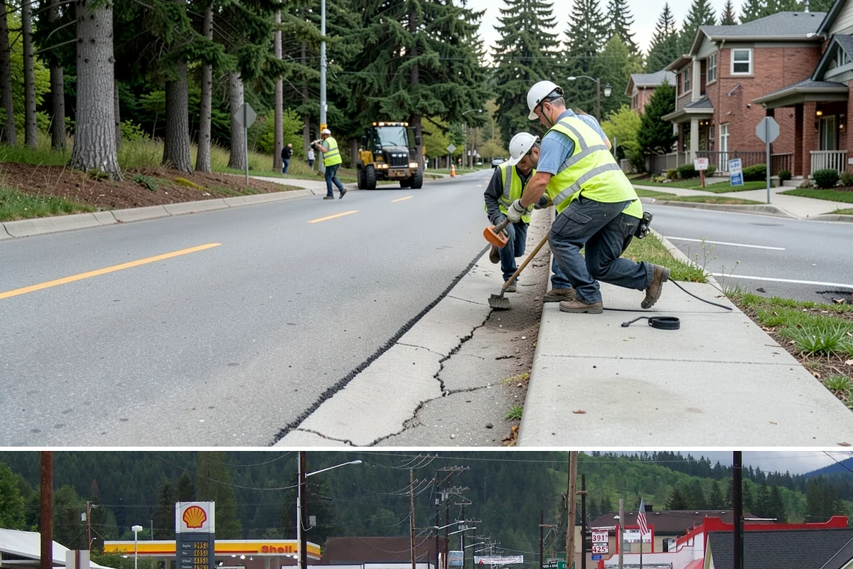 HOA Common Area Maintenance in Granite Falls, Snohomish County, WA - Mowing and bed detailing intensify from late spring through early fall, tapering to leaf cleanup as autumn arrives.
