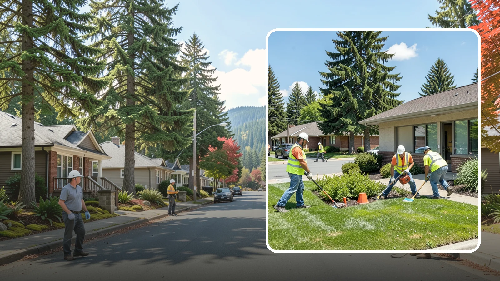 HOA Common Area Maintenance in Hunts Point, King County, WA - Common-area grounds maintenance for homeowners associations and residential communities throughout Western Washington.