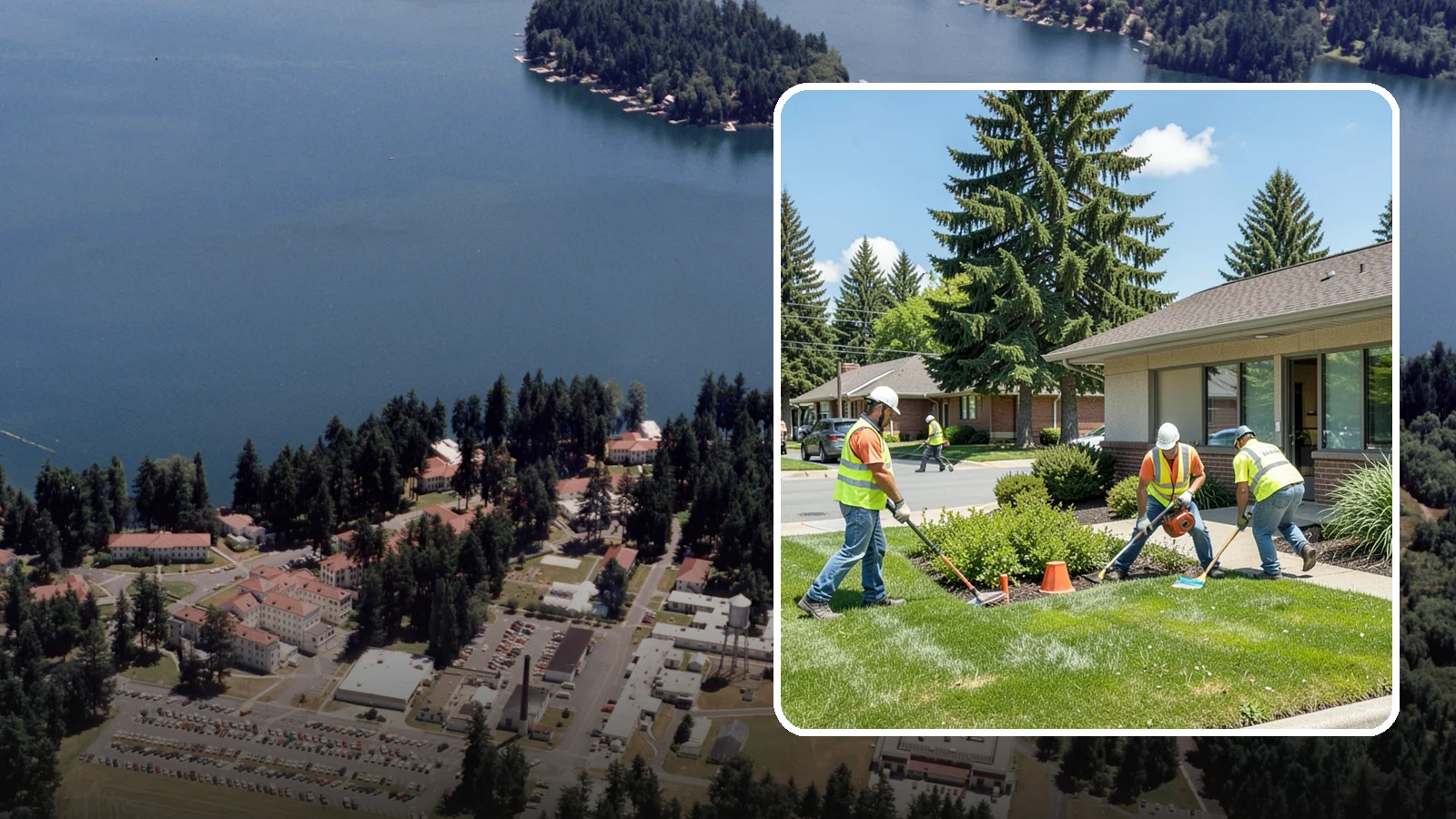 HOA Common Area Maintenance in Lakewood, Pierce County, WA - Common-area grounds maintenance for homeowners associations and residential communities throughout Western Washington.