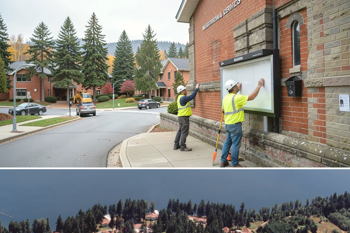 HOA Common Area Maintenance in Lakewood, Pierce County, WA - Mowing and bed detailing intensify from late spring through early fall, tapering to leaf cleanup as autumn arrives.