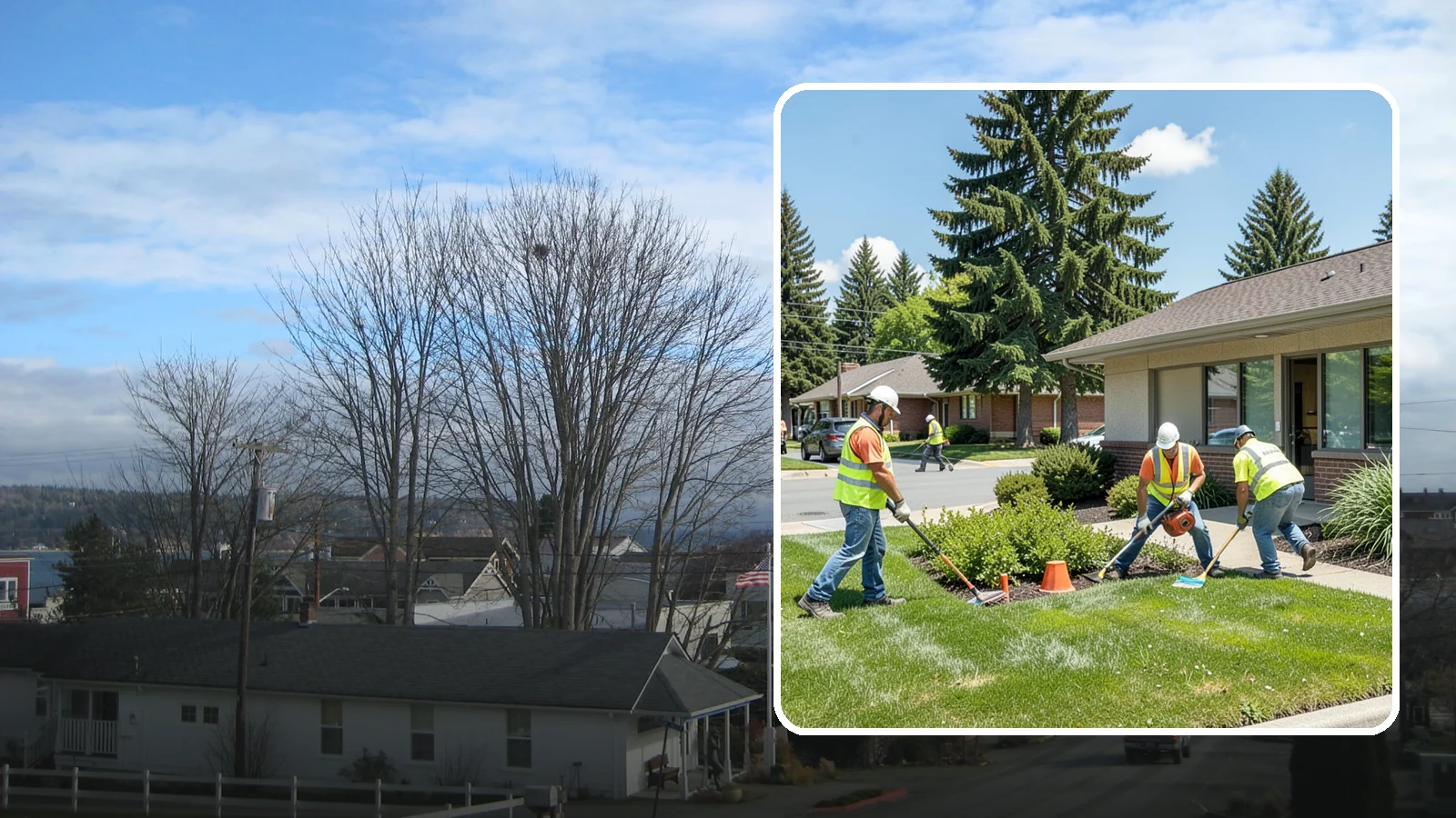 HOA Common Area Maintenance in Langley, Island County, WA - Common-area grounds maintenance for homeowners associations and residential communities throughout Western Washington.