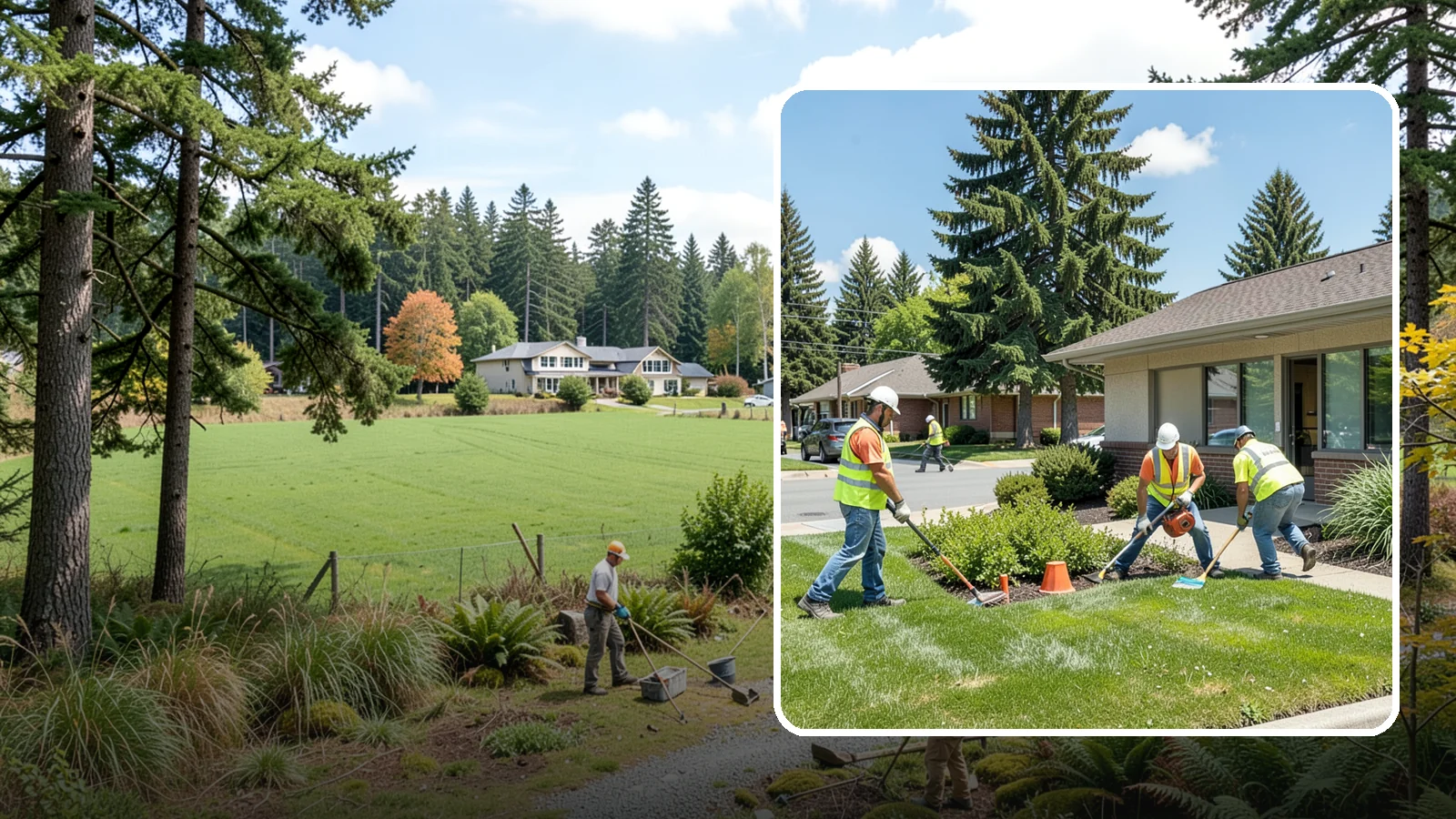 HOA Common Area Maintenance in Lyman, Skagit County, WA - Common-area grounds maintenance for homeowners associations and residential communities throughout Western Washington.
