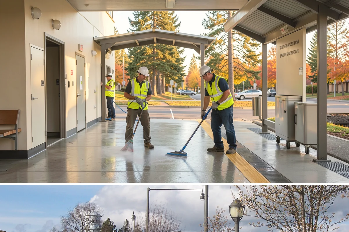 HOA Common Area Maintenance in Marysville, Snohomish County, WA - Mowing and bed detailing intensify from late spring through early fall, tapering to leaf cleanup as autumn arrives.