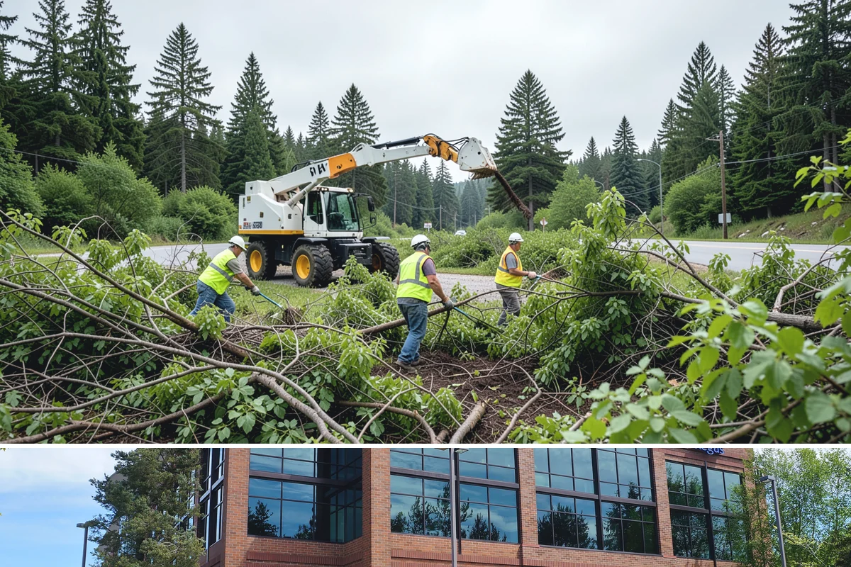 HOA Common Area Maintenance in Mountlake Terrace, Snohomish County, WA - Mowing and bed detailing intensify from late spring through early fall, tapering to leaf cleanup as autumn arrives.