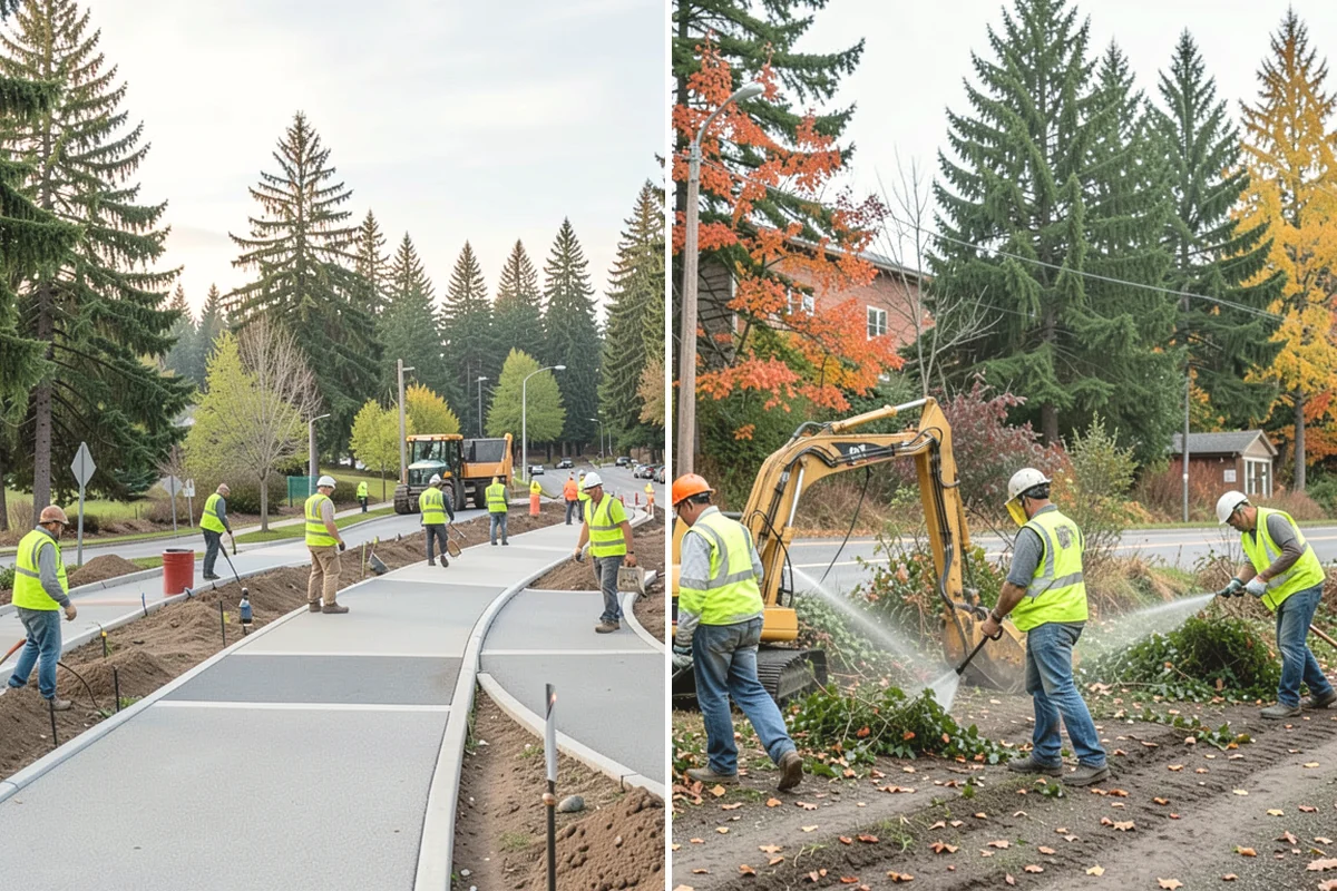 HOA Common Area Maintenance in Mukilteo, Snohomish County, WA - Tour the community with the board to define common-area boundaries