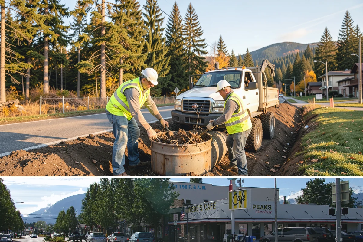 HOA Common Area Maintenance in North Bend, King County, WA - Mowing and bed detailing intensify from late spring through early fall, tapering to leaf cleanup as autumn arrives.