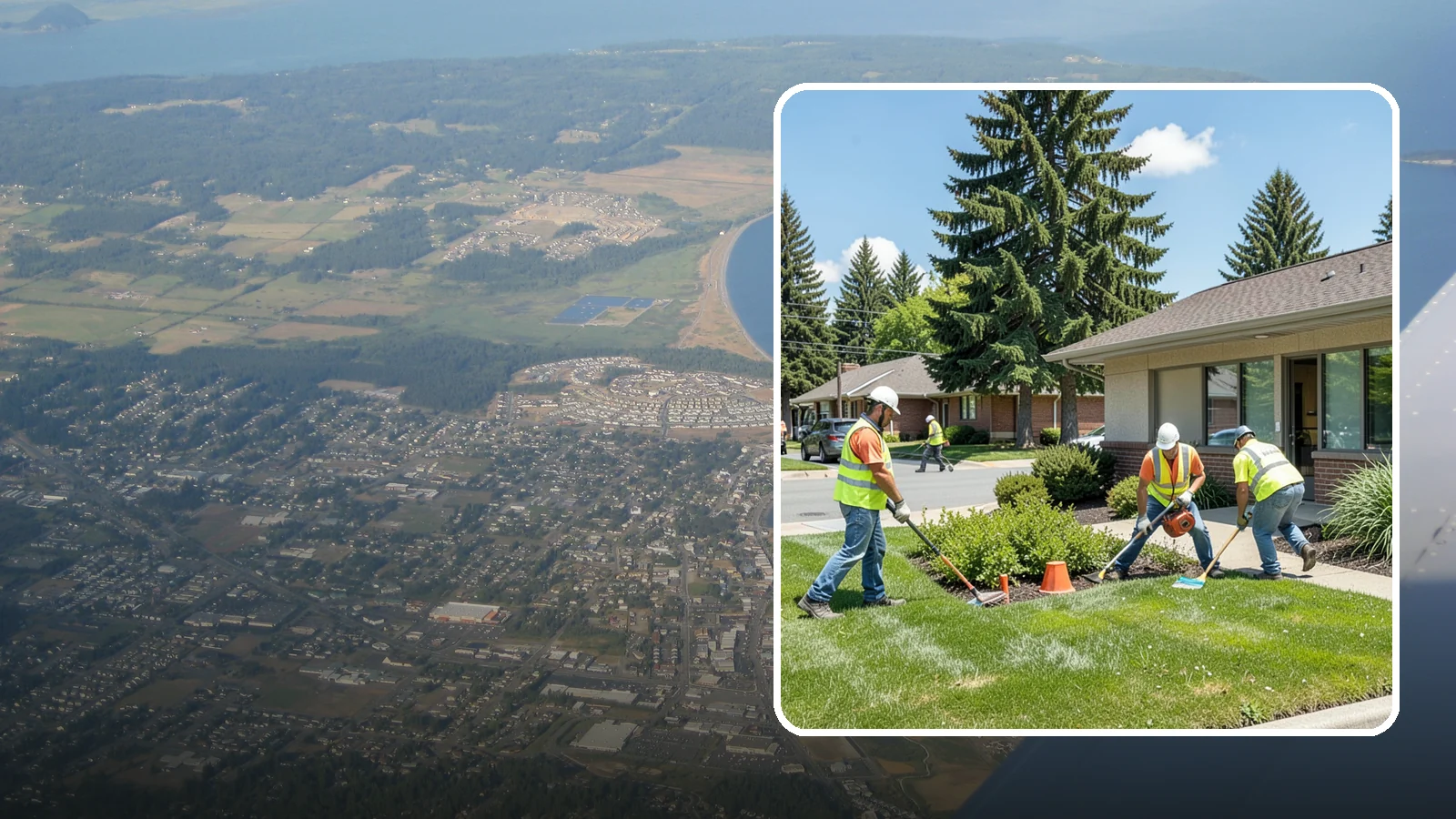 HOA Common Area Maintenance in Oak Harbor, Island County, WA - Common-area grounds maintenance for homeowners associations and residential communities throughout Western Washington.