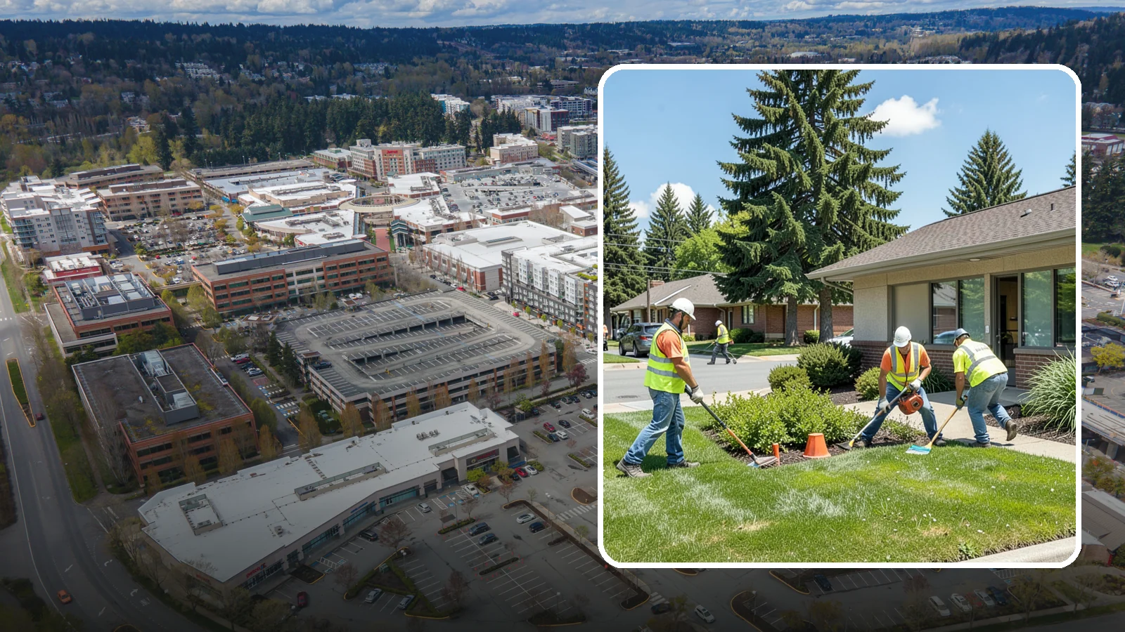 HOA Common Area Maintenance in Redmond, King County, WA - Common-area grounds maintenance for homeowners associations and residential communities throughout Western Washington.