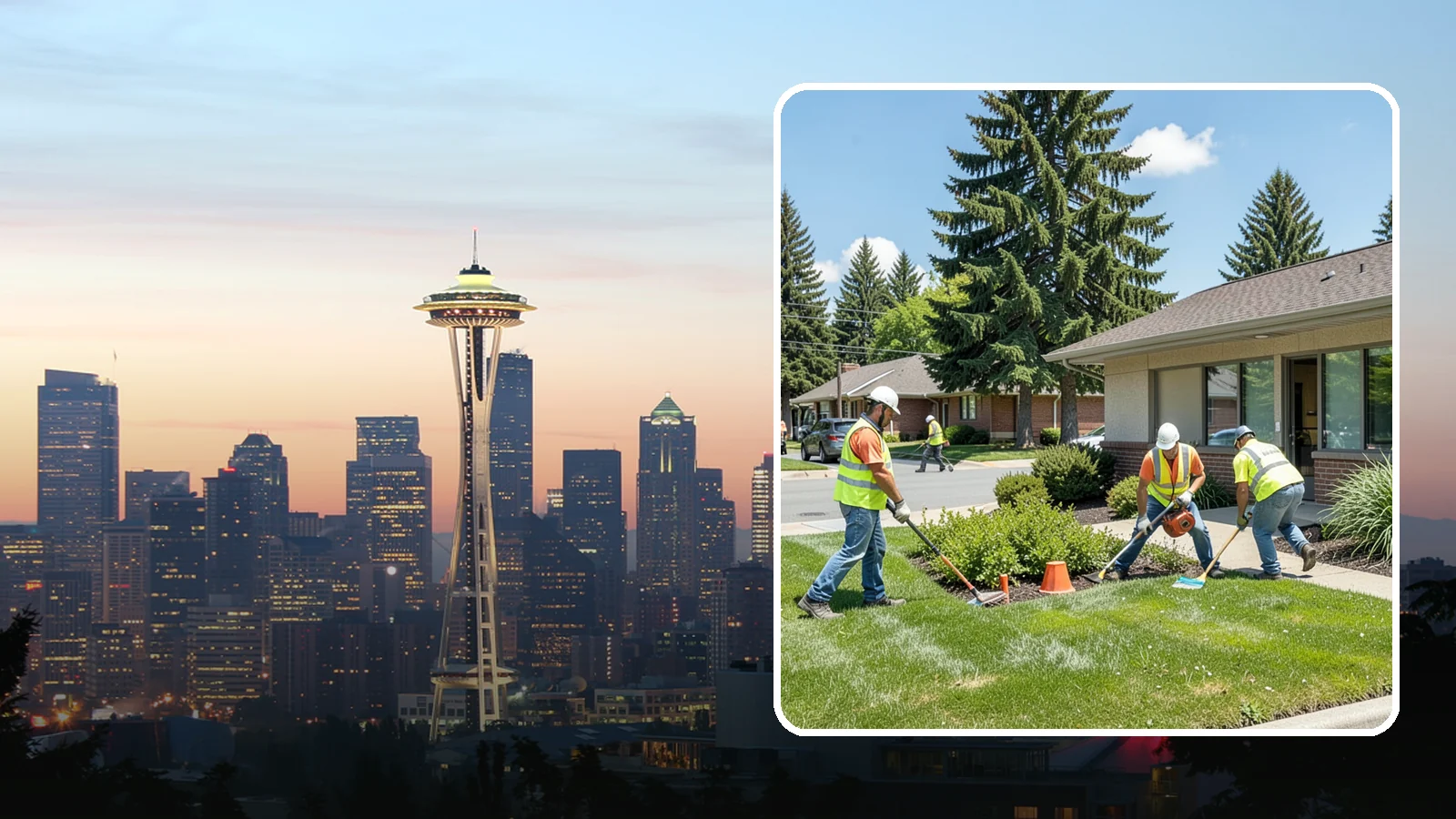 HOA Common Area Maintenance in Seattle, King County, WA - Common-area grounds maintenance for homeowners associations and residential communities throughout Western Washington.