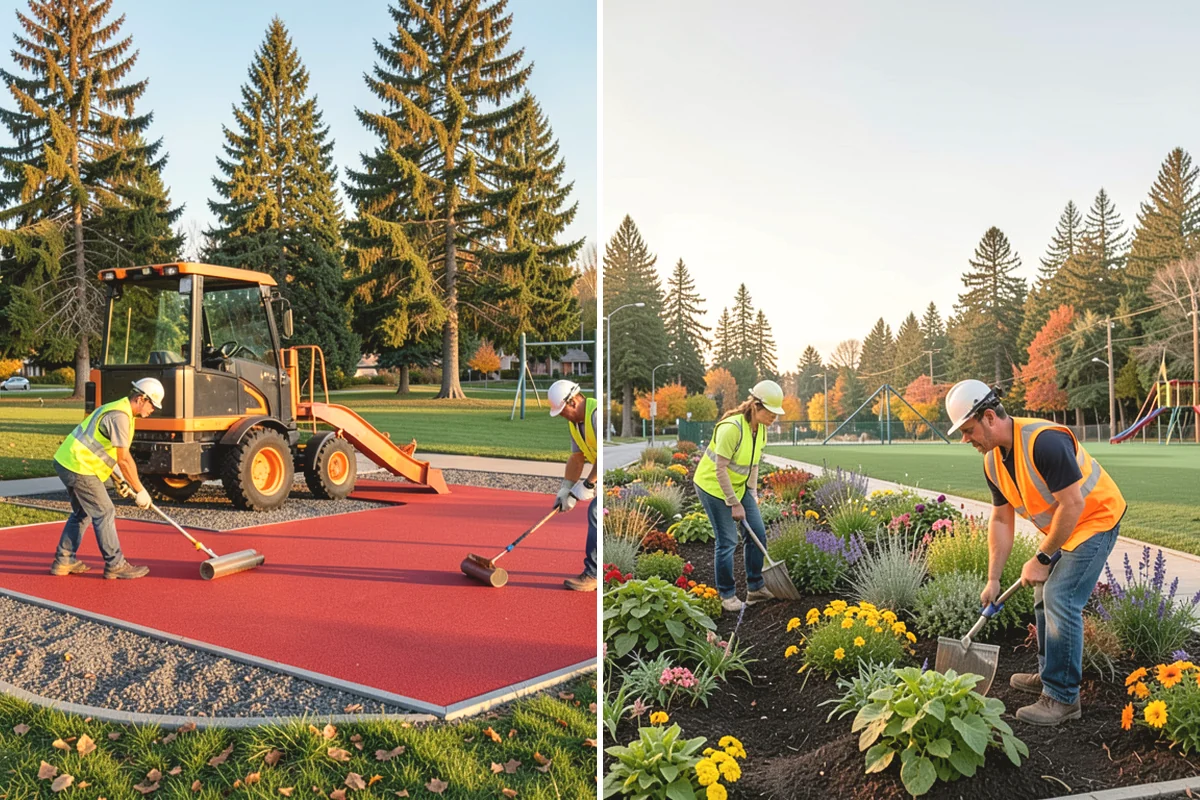 HOA Common Area Maintenance in Steilacoom, Pierce County, WA - Tour the community with the board to define common-area boundaries