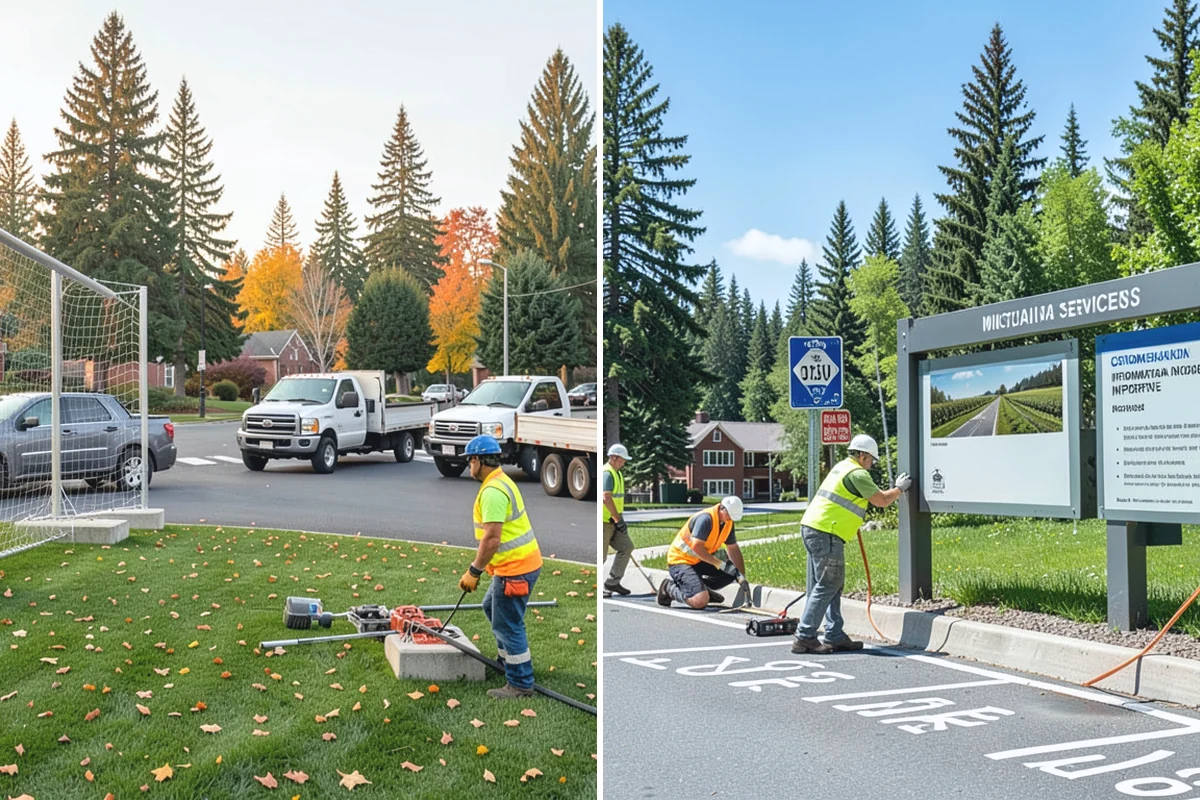 HOA Common Area Maintenance in Sumner, Pierce County, WA - Tour the community with the board to define common-area boundaries