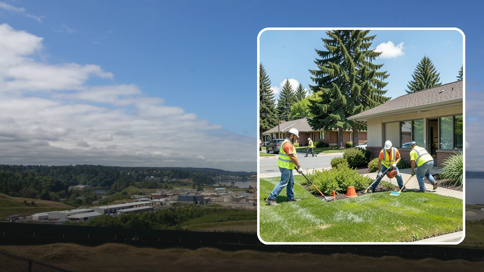 HOA Common Area Maintenance in University Place, Pierce County, WA - Common-area grounds maintenance for homeowners associations and residential communities throughout Western Washington.
