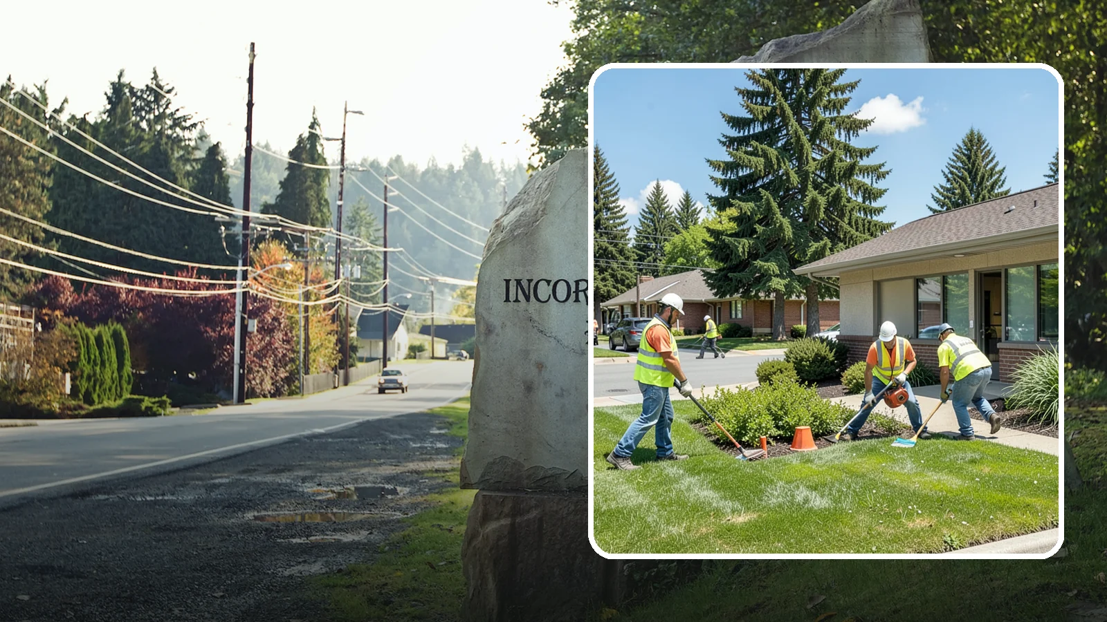 HOA Common Area Maintenance in Wilkeson, Pierce County, WA - Common-area grounds maintenance for homeowners associations and residential communities throughout Western Washington.