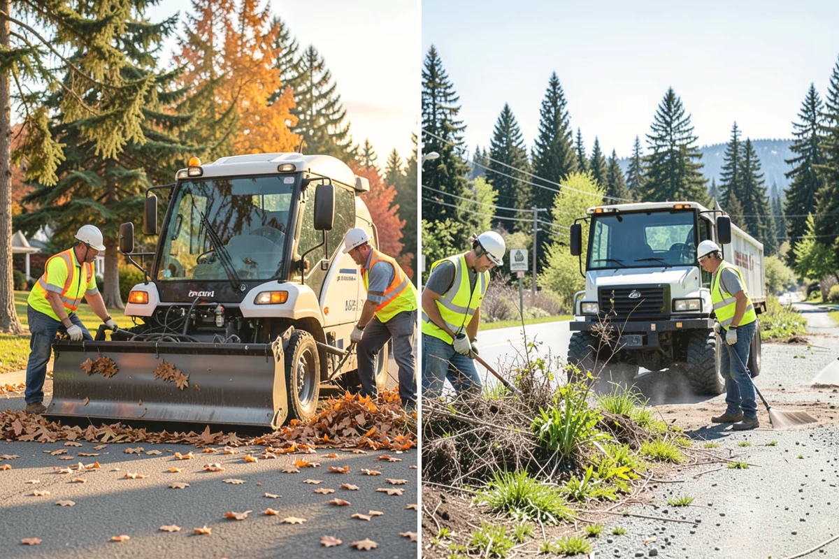 Holiday Lighting Installation in Anacortes, Skagit County, WA - Plan the display layout and power requirements with city staff