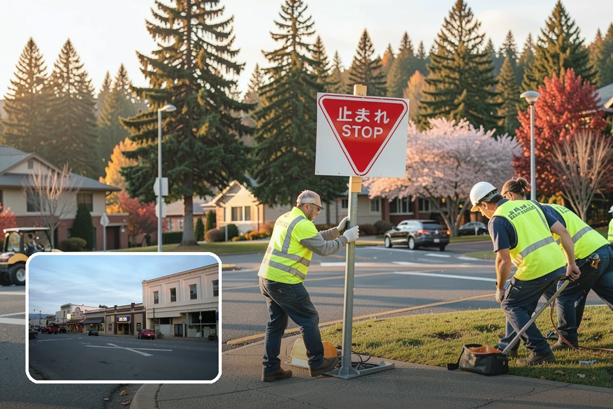 Holiday Lighting Installation in Burlington, Skagit County, WA - Commercial-grade materials rated for wet winters