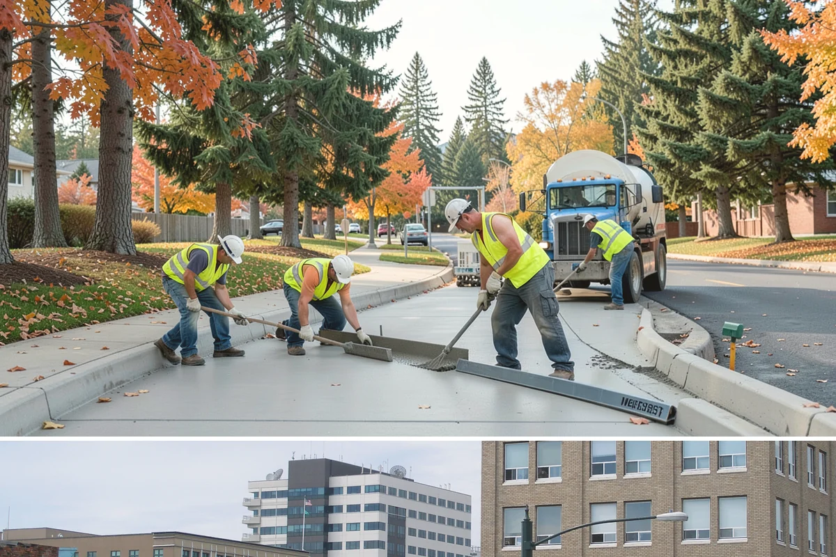 Holiday Lighting Installation in Everett, Snohomish County, WA - Installations run from early November so displays are lit for the day-after-Thanksgiving season opening.