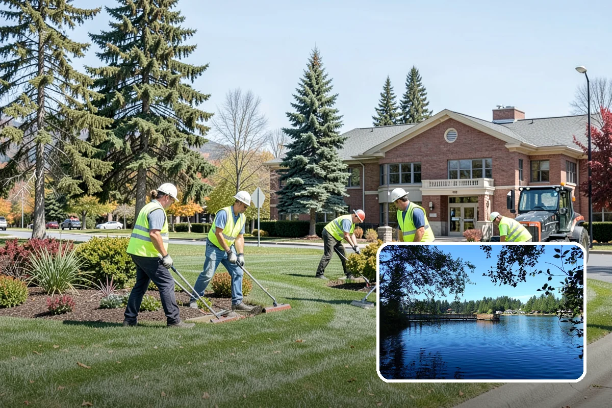 Holiday Lighting Installation in Federal Way, King County, WA - Commercial-grade materials rated for wet winters