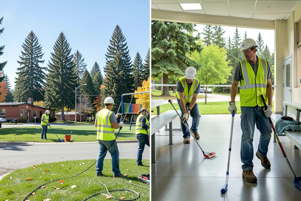 Holiday Lighting Installation in Federal Way, King County, WA - Plan the display layout and power requirements with city staff