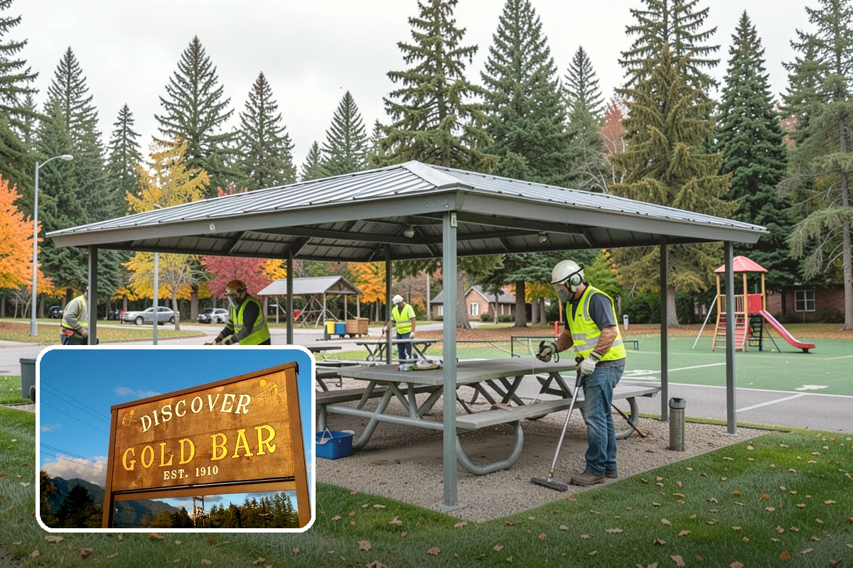 Holiday Lighting Installation in Gold Bar, Snohomish County, WA - Commercial-grade materials rated for wet winters