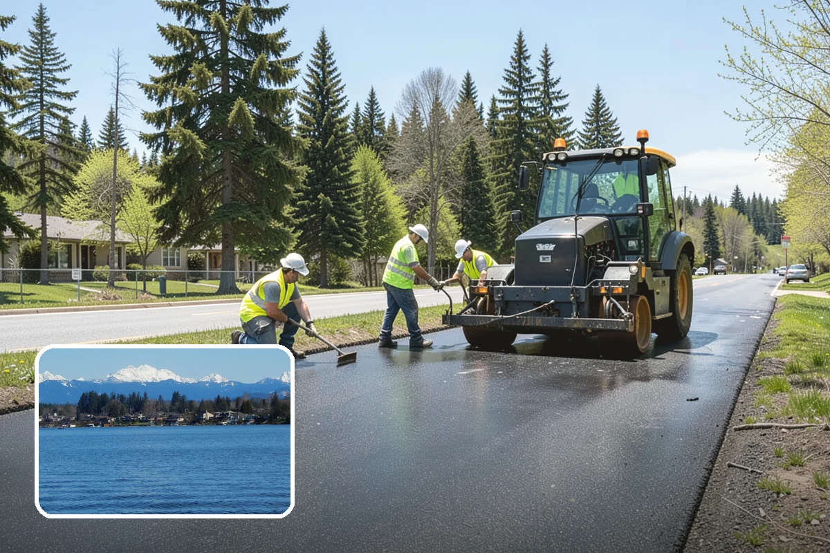 Holiday Lighting Installation in Lake Stevens, Snohomish County, WA - Commercial-grade materials rated for wet winters