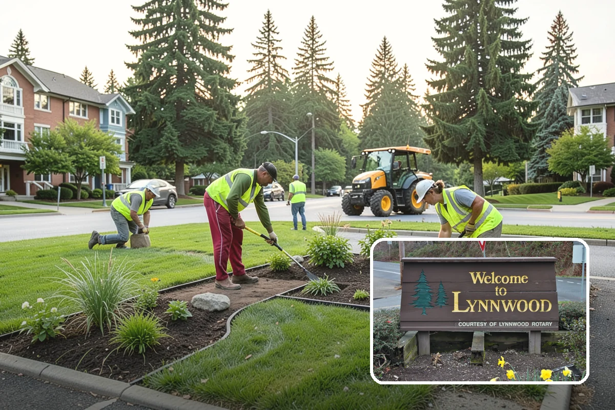 Holiday Lighting Installation in Lynnwood, Snohomish County, WA - Commercial-grade materials rated for wet winters