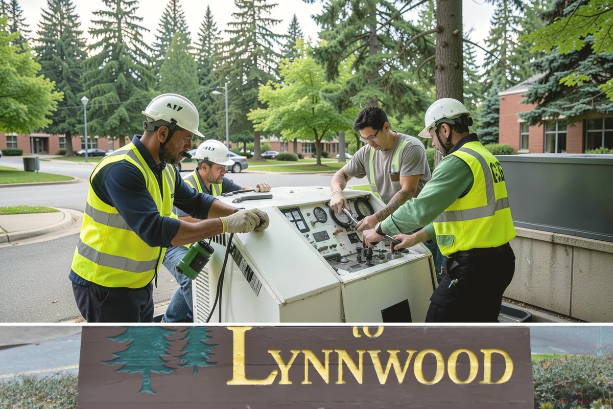Holiday Lighting Installation in Lynnwood, Snohomish County, WA - Installations run from early November so displays are lit for the day-after-Thanksgiving season opening.