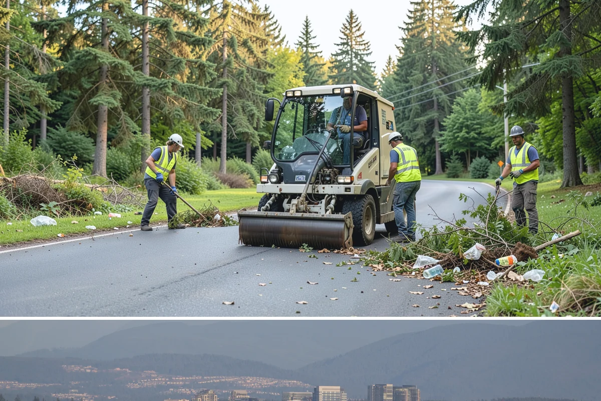 Holiday Lighting Installation in Medina, King County, WA - Installations run from early November so displays are lit for the day-after-Thanksgiving season opening.