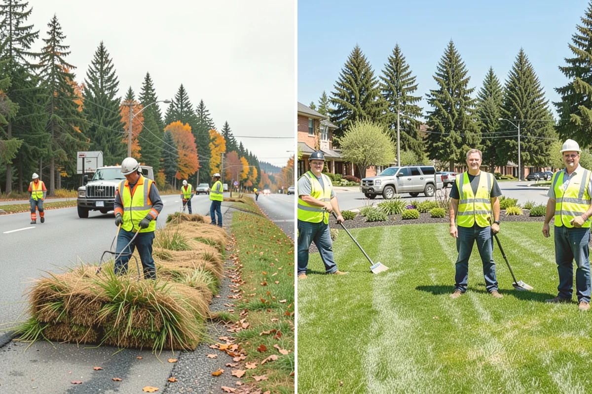 Holiday Lighting Installation in Orting, Pierce County, WA - Plan the display layout and power requirements with city staff