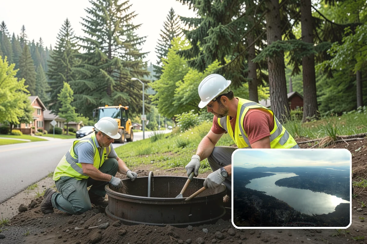 Holiday Lighting Installation in Sammamish, King County, WA - Commercial-grade materials rated for wet winters