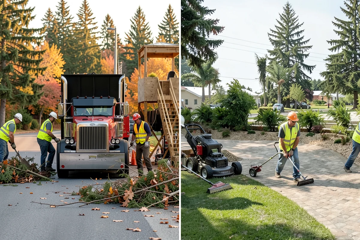 Holiday Lighting Installation in SeaTac, King County, WA - Plan the display layout and power requirements with city staff
