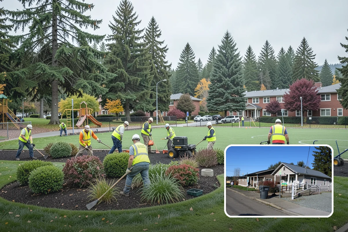 Holiday Lighting Installation in South Prairie, Pierce County, WA - Commercial-grade materials rated for wet winters