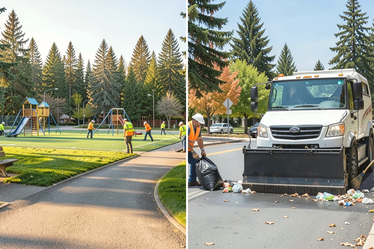 Holiday Lighting Installation in Tukwila, King County, WA - Plan the display layout and power requirements with city staff