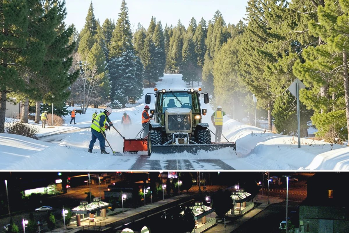 Holiday Lighting Removal in Auburn, King County, WA - Removal is typically scheduled in January once the holiday season concludes.