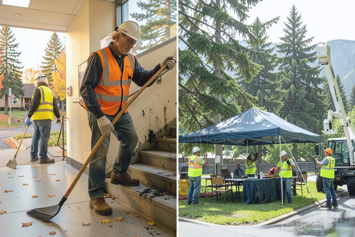 Holiday Lighting Removal in Beaux Arts Village, King County, WA - Schedule removal promptly after the holiday season