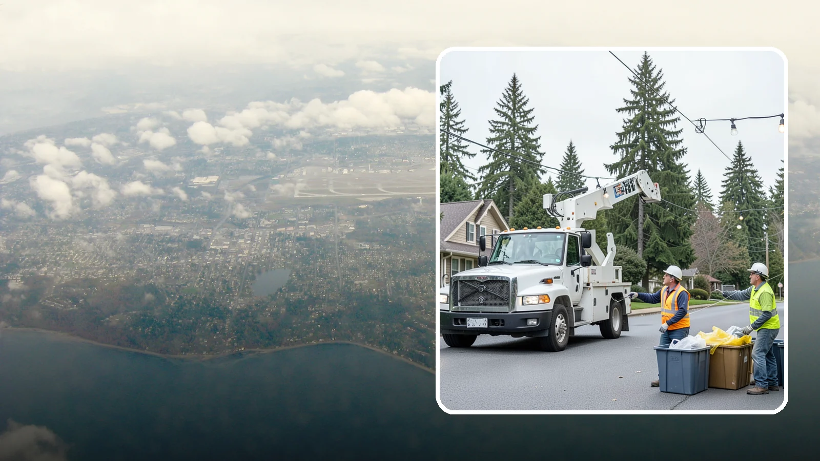 Holiday Lighting Removal in Burien, King County, WA - Safe takedown and storage of municipal holiday lighting displays across Western Washington.
