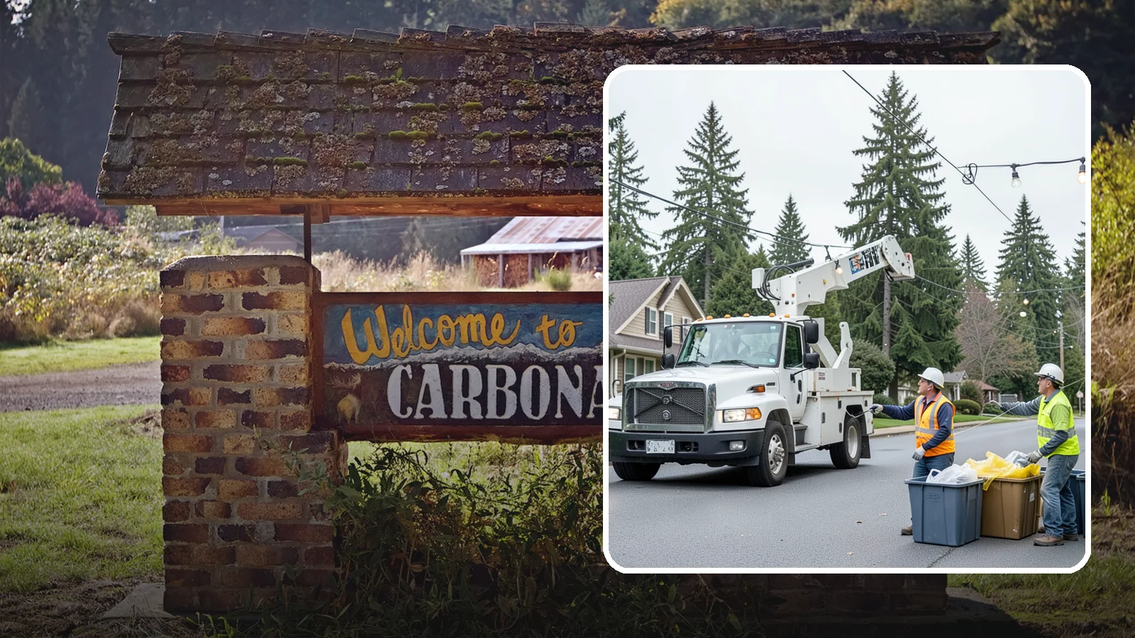 Holiday Lighting Removal in Carbonado, Pierce County, WA - Safe takedown and storage of municipal holiday lighting displays across Western Washington.