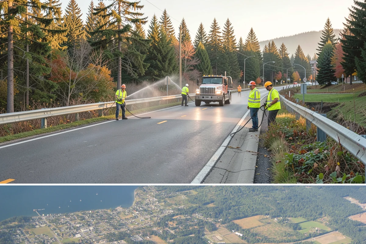 Holiday Lighting Removal in Coupeville, Island County, WA - Removal is typically scheduled in January once the holiday season concludes.
