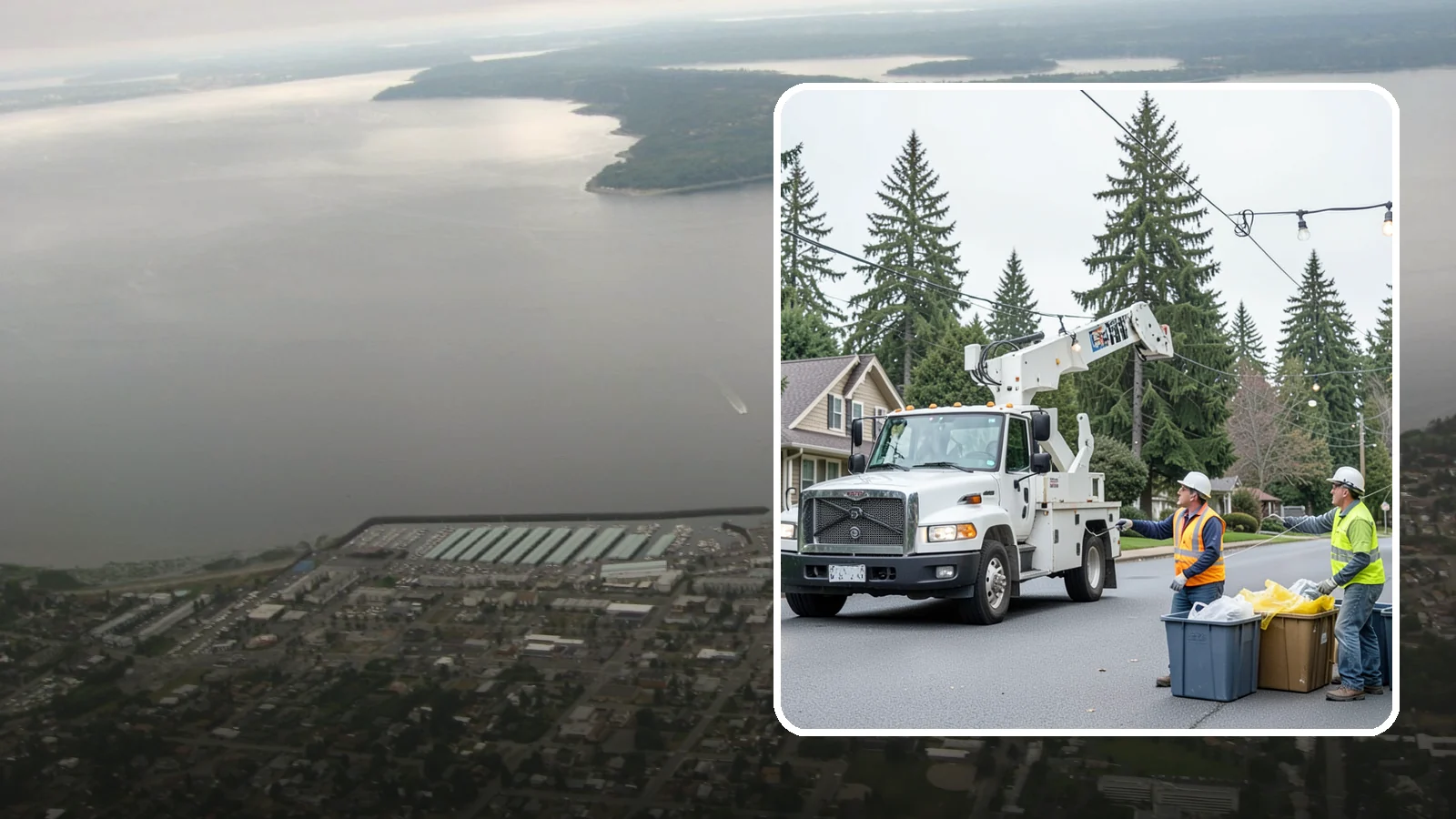 Holiday Lighting Removal in Des Moines, King County, WA - Safe takedown and storage of municipal holiday lighting displays across Western Washington.