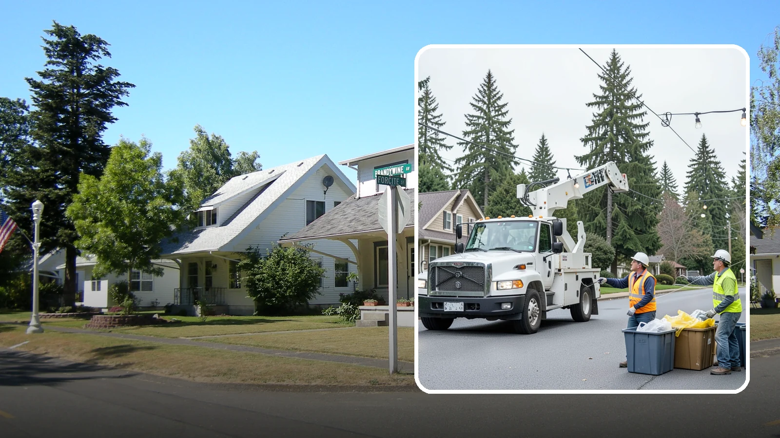 Holiday Lighting Removal in DuPont, Pierce County, WA - Safe takedown and storage of municipal holiday lighting displays across Western Washington.