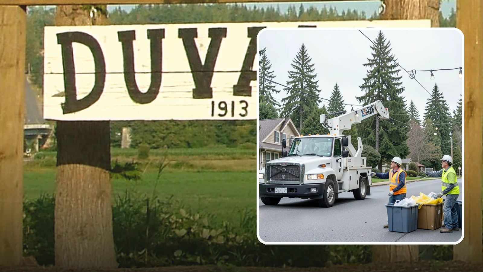 Holiday Lighting Removal in Duvall, King County, WA - Safe takedown and storage of municipal holiday lighting displays across Western Washington.