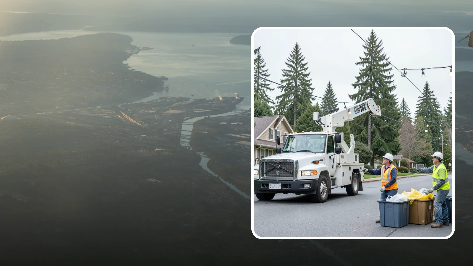 Holiday Lighting Removal in Fife, Pierce County, WA - Safe takedown and storage of municipal holiday lighting displays across Western Washington.