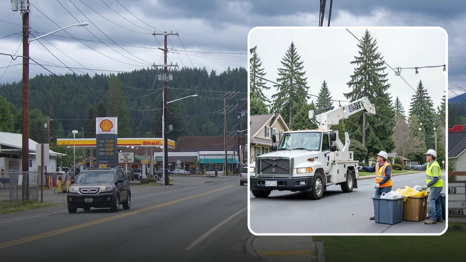 Holiday Lighting Removal in Granite Falls, Snohomish County, WA - Safe takedown and storage of municipal holiday lighting displays across Western Washington.