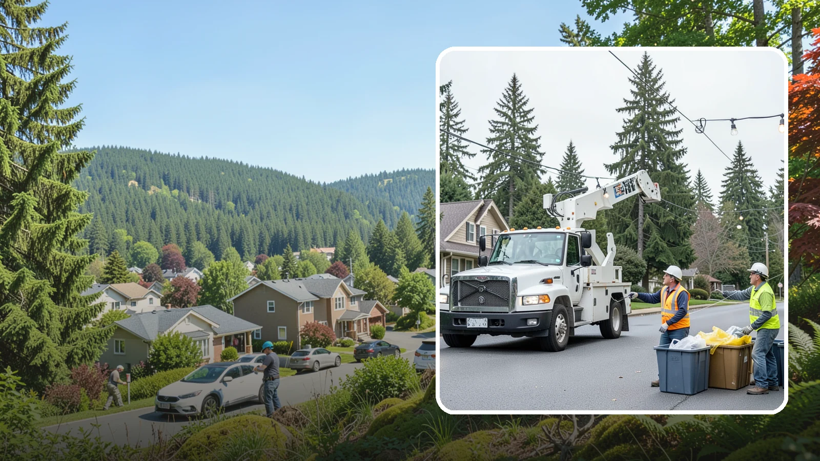 Holiday Lighting Removal in Index, Snohomish County, WA - Safe takedown and storage of municipal holiday lighting displays across Western Washington.