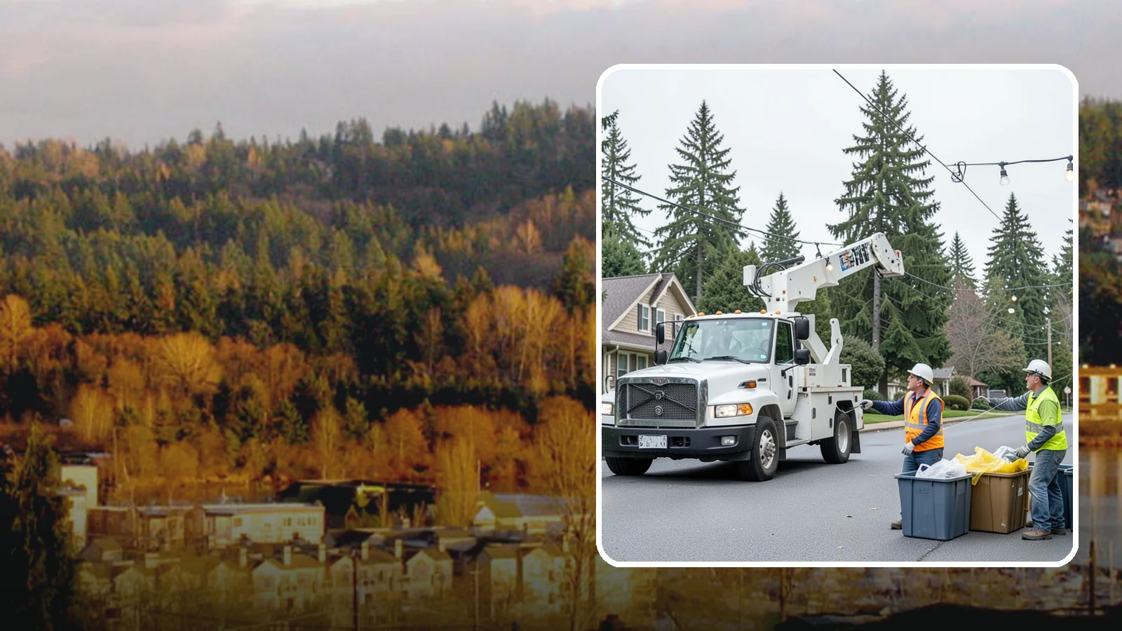 Holiday Lighting Removal in Kenmore, King County, WA - Safe takedown and storage of municipal holiday lighting displays across Western Washington.