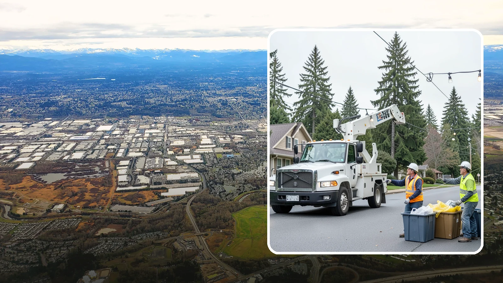 Holiday Lighting Removal in Kent, King County, WA - Safe takedown and storage of municipal holiday lighting displays across Western Washington.