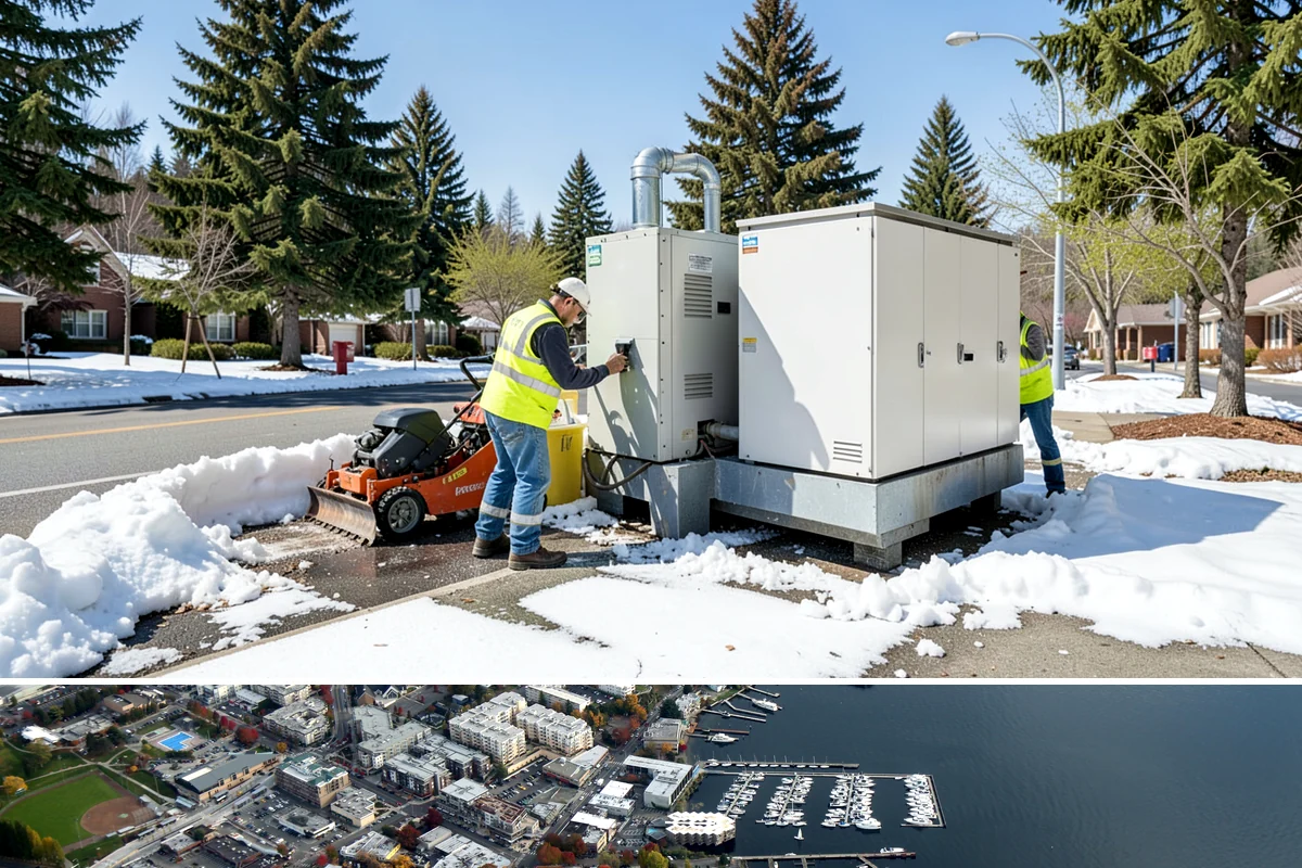 Holiday Lighting Removal in Kirkland, King County, WA - Removal is typically scheduled in January once the holiday season concludes.