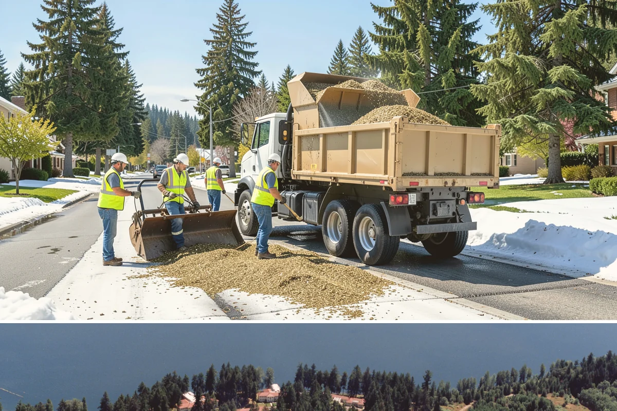 Holiday Lighting Removal in Lakewood, Pierce County, WA - Removal is typically scheduled in January once the holiday season concludes.
