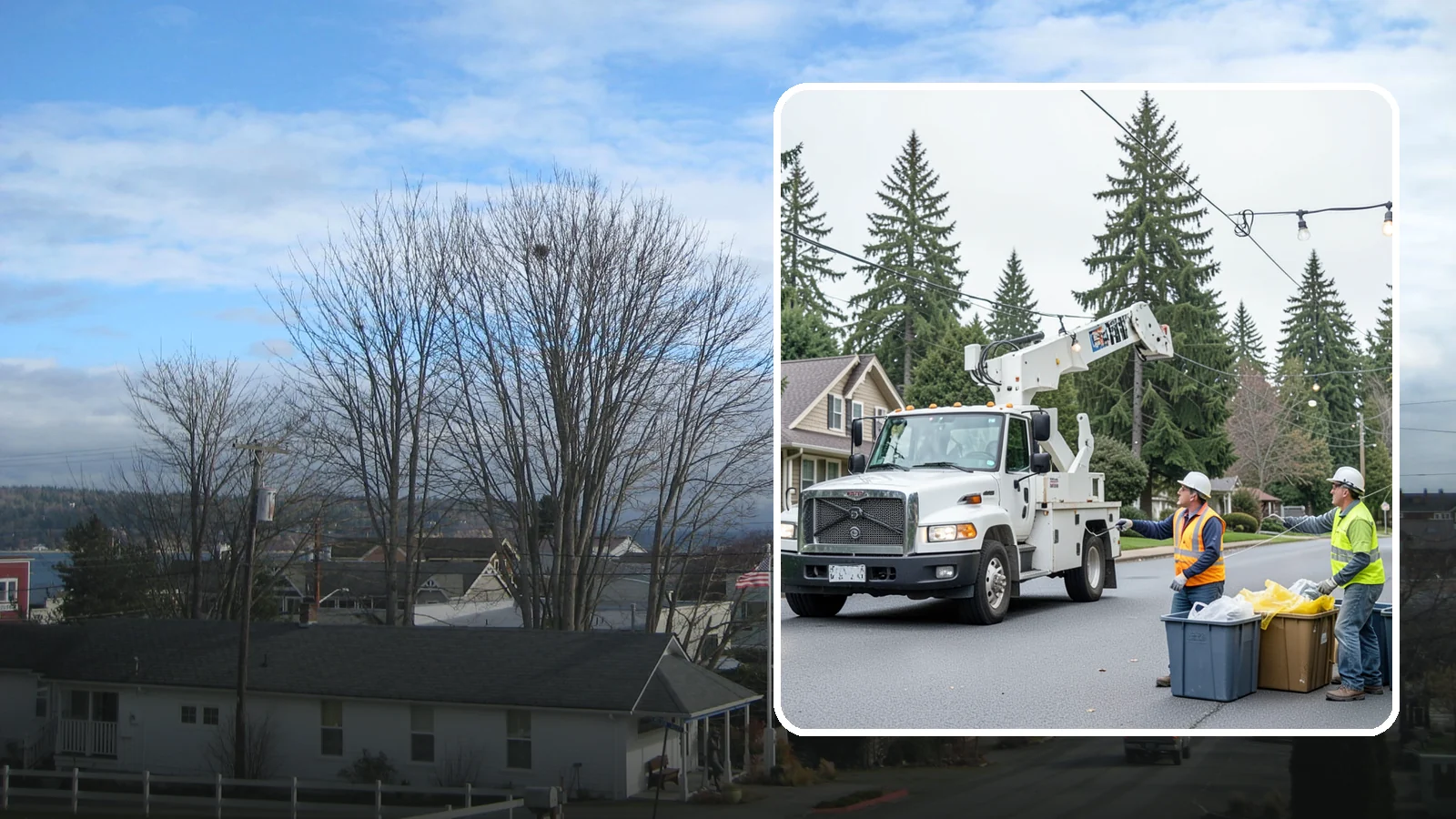 Holiday Lighting Removal in Langley, Island County, WA - Safe takedown and storage of municipal holiday lighting displays across Western Washington.
