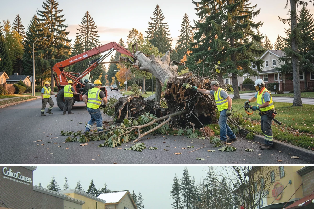 Holiday Lighting Removal in Mill Creek, Snohomish County, WA - Removal is typically scheduled in January once the holiday season concludes.