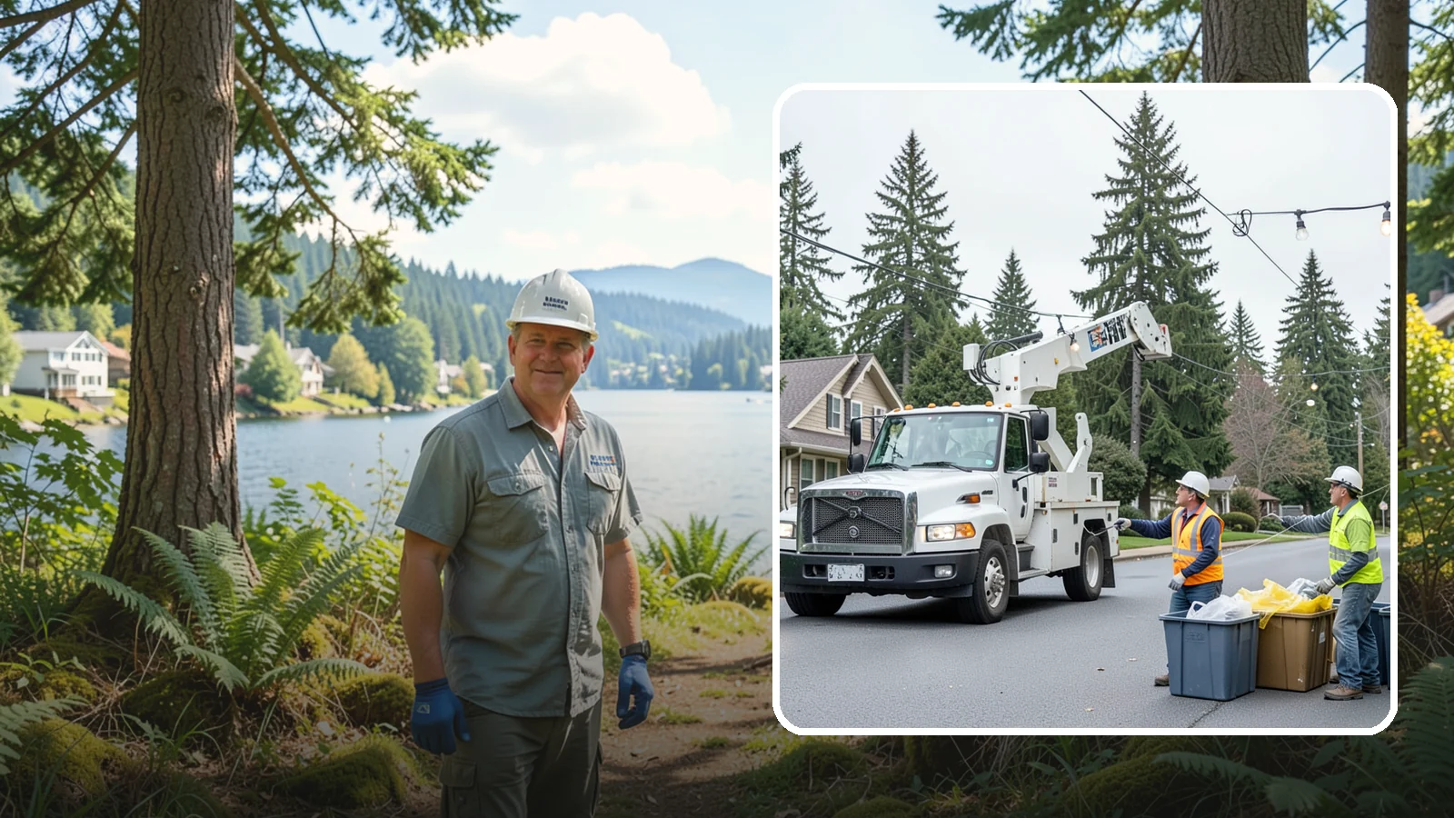 Holiday Lighting Removal in Milton, King County, WA - Safe takedown and storage of municipal holiday lighting displays across Western Washington.